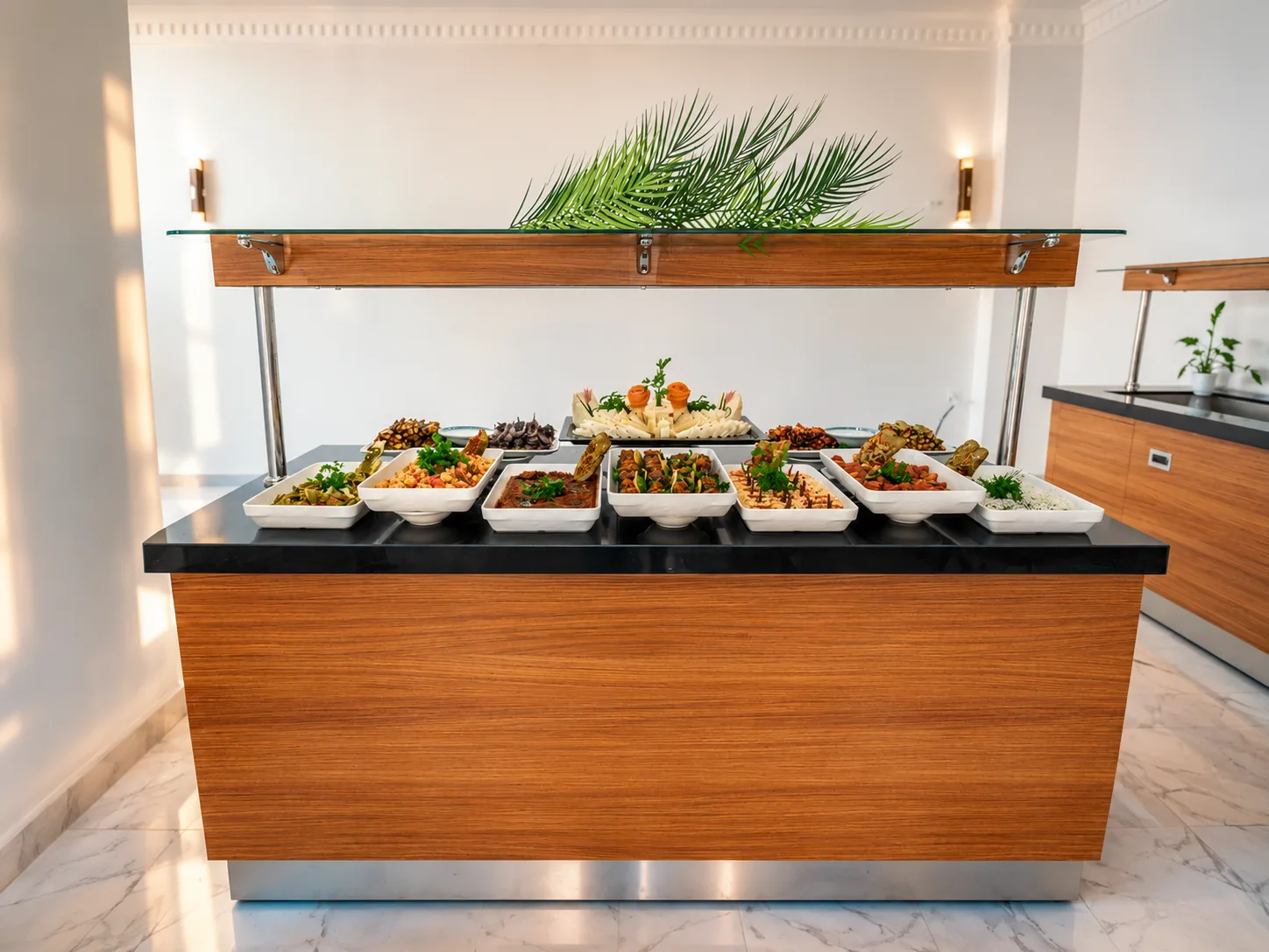 Muup Resort kapalı restoran deniz manzarası